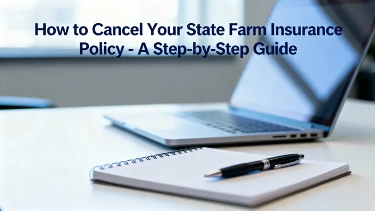 how to cancel state farm insurance​